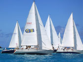 Jolly Harbour Valentines Regatta racing yachts