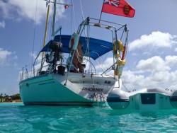 Sailing in Antigua 