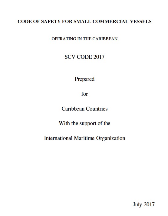 Caribbean Small Commercial Vessel Code 2017