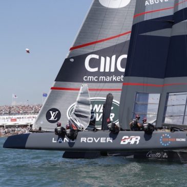 The 35th America’s Cup hots up!